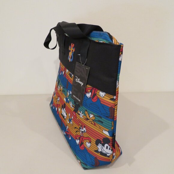 Cooler Bag Large Soft Insulated Tote Mickey Mouse Donald Duck Pluto Picnic Time - Picture 6 of 12